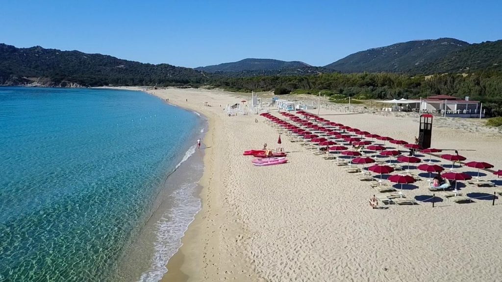 Cala Sanzias spiagge per bambini in Sardegna