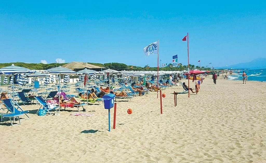 Club Paestum spiaggia privata in Campania